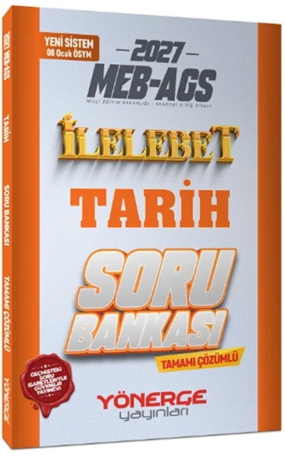 MEB-AGS Tarih İlelebet Soru Bankası Çözümlü Yönerge Yayınları Vivo Fotokopi Merkezi