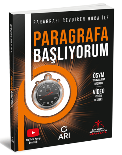 Paragrafa Başlıyorum (ÖSYM Sınavlarına Hazırlık) Arı Yayıncılık Vivo Fotokopi Merkezi