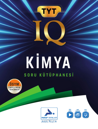 TYT Kimya IQ Soru Kütüphanesi PRF Paraf Yayınları Vivo Fotokopi Merkezi