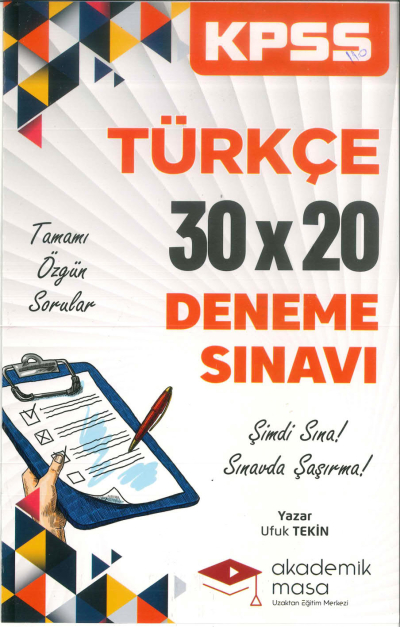 TÜRKÇE 30*20 DENEME SINAVI