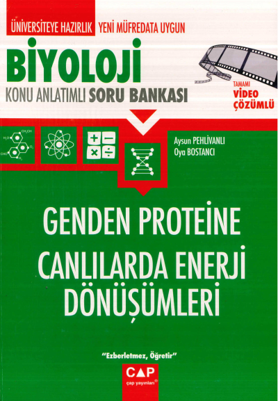BİYOLOJİ GENDEN PROTEİNE CANLILARDA ENERJİ DÖNÜŞÜMLERİ KONU ANLATIMLI SORU BANKASI Vivo Fotokopi Merkezi