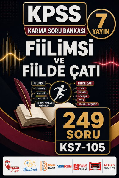 Fiilimsi ve Fiilde Çatı 7 Yayın 249 Soru Vivo Fotokopi Merkezi