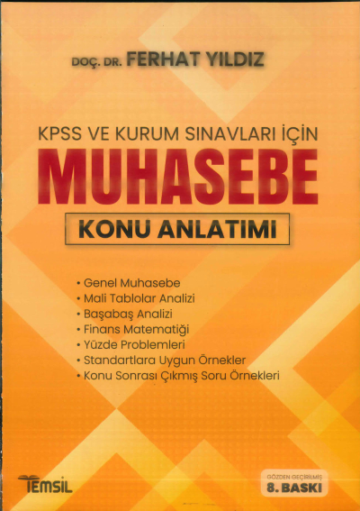 KPSS VE KURUM SINAVLARI İÇİN MUHASEBE KONU ANLATIMLI Vivo Fotokopi Merkezi