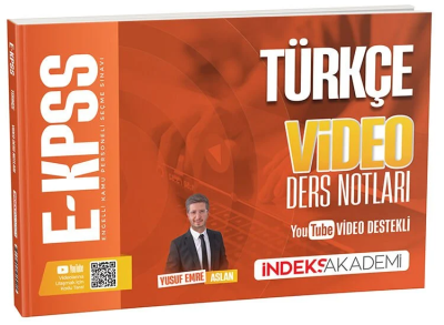 2026 EKPSS Türkçe Video Ders Notları Yusuf Emre Aslan İndeks Akademi Yayıncılık Vivo Fotokopi Merkezi
