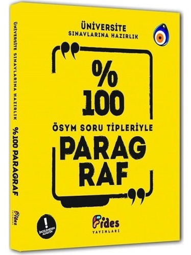 TÜM ADAYLAR İÇİN %100 PARAGRAF SORU BANKASI