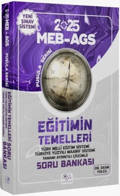 2025 MEB AGS Eğitimin Temelleri Soru Bankası CBA Yayınları Vivo Fotokopi Merkezi