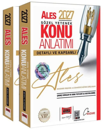 2027 ALES VIP Konu Anlatımlı Modüler Set Yargı Yayınları Vivo Fotokopi Merkezi