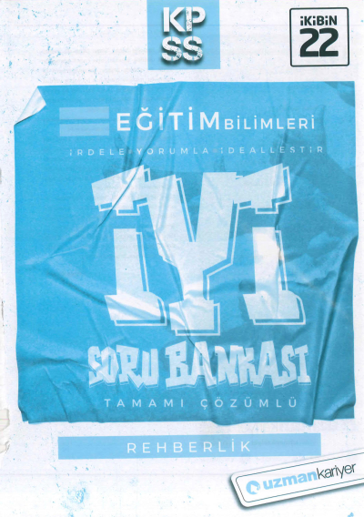 REHBERLİK İYİ SORU BANKASI ÇÖZÜMLÜ Vivo Fotokopi Merkezi
