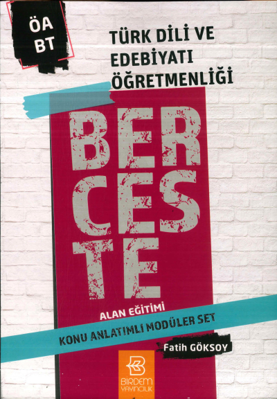 BERCESTE ALAN EĞİTİMİ KONU ANLATIMLI MODÜLER SET Vivo Fotokopi Merkezi