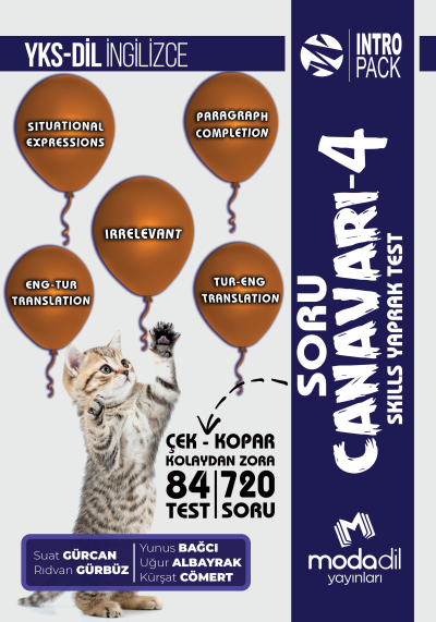YKS-DİL (YDT) INTRO PACK SORU CANAVARI 4 Vivo Fotokopi Merkezi