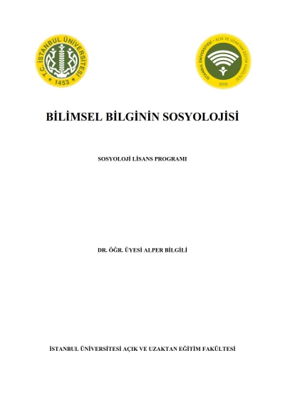 Bilimsel Bilginin Sosyolojisi Vivo Fotokopi Merkezi