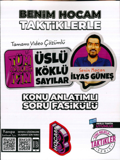 TAKTİKLERLE ÜSLÜ KÖKLÜ SAYILAR KONU ANLATIMLI SORU FASİKÜLÜ Vivo Fotokopi Merkezi