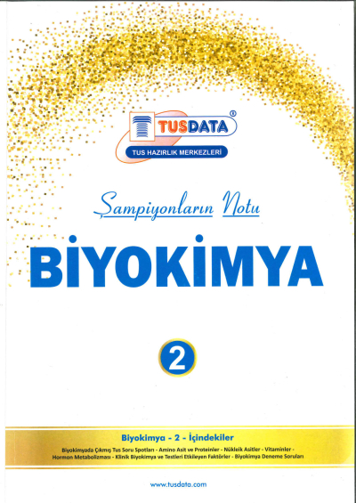 Biyokimya 2 Şampiyonların Notu Tusdata Vivo Fotokopi Merkezi