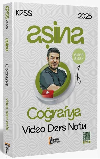 2025 KPSS Coğrafya Aşina Video Ders Notu İsem Yayınları