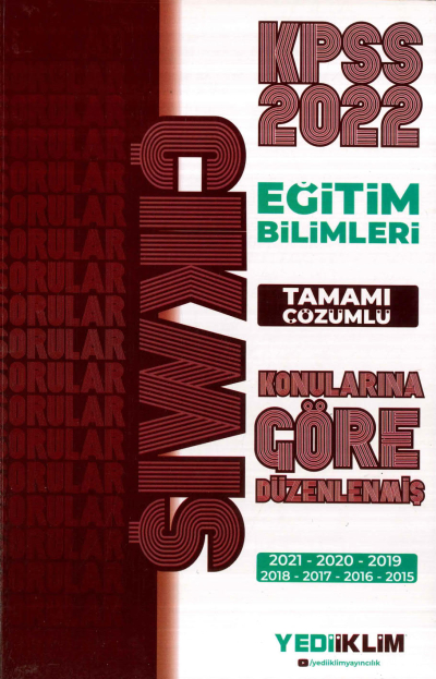 EĞİTİM TÜM DERSLER KONULARINA GÖRE ÇÖZÜMLÜ ÇIKMIŞ SORULAR 2021 DAHİL Vivo Fotokopi Merkezi
