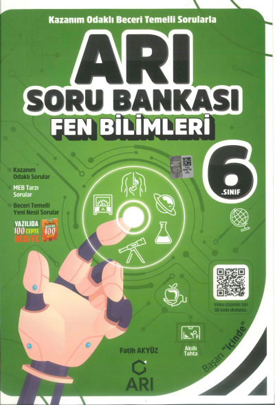 6. Sınıf Fen Bilimleri Soru Bankası Arı Yayınları Vivo Fotokopi Merkezi