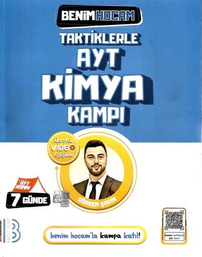Taktiklerle AYT Kimya Kampı Benim Hocam Yayınları Vivo Fotokopi Merkezi