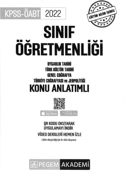 SINIF ÖĞRETMENLİĞİ UYGARLIK TAR. TÜRK KÜLTÜR TAR. GENEL COĞRAFYA TÜRKİYUE COĞRAFYASI VE JEOPOLİTİĞİ KONU ANLATIMLI Vivo Fotokopi Merkezi