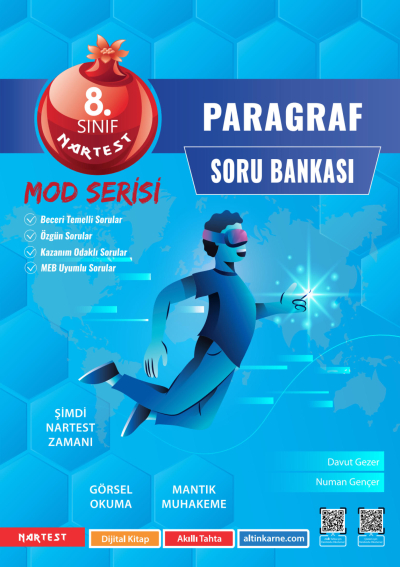 8. Sınıf Mod Paragraf Soru Bankası Nartest Yayınları Vivo Fotokopi Merkezi