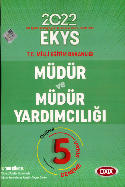 MÜDÜR VE MÜDÜR YARDIMCILIĞI ORJİNAL 5 DENEME SINAVI