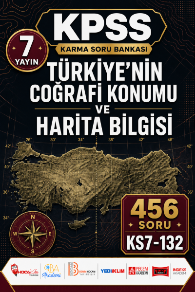 Türkiye’nin Coğrafi Konumu ve Harita Bilgisi 7 Yayın 456 Soru Vivo Fotokopi Merkezi