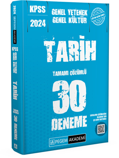 2024 KPSS Genel Kültür Genel Yetenek Tarih 30 Deneme Vivo Fotokopi Merkezi