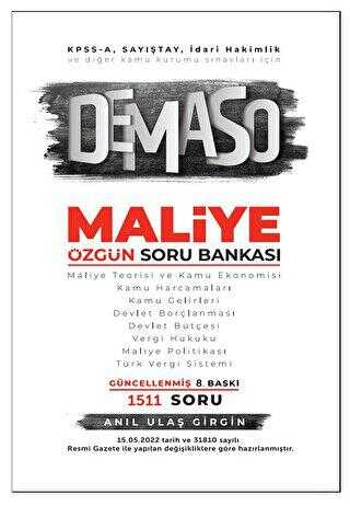 Anıl Ulaş Girgin KPSS A Grubu DEMASO Maliye Özgün Soru Bankası Anıl Ulaş Girgin Vivo Fotokopi Merkezi