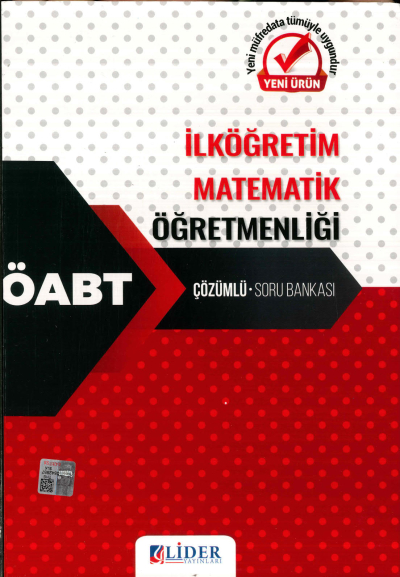 İLKÖĞRETİM MATEMATİK ÖĞRETMENLİĞİ ÇÖZÜMLÜ SORU BANKASI Vivo Fotokopi Merkezi