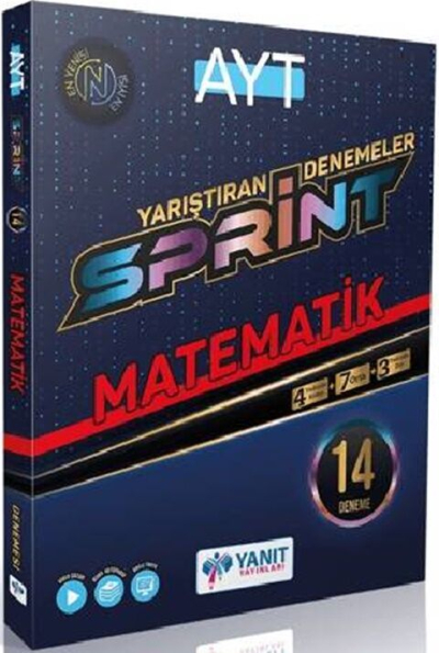 AYT Matematik 14 Lü Yarıştıran Sprınt Deneme Yanıt Yayınları Vivo Fotokopi Merkezi