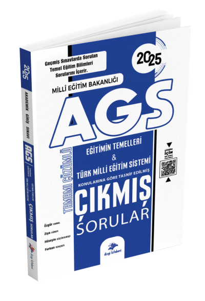 2025 MEB AGS Tamamı Video Çözümlü Eğitimin Temelleri Türk Milli Eğitim Sistemi Çıkmış Sorular Dizgi Kitap Vivo Fotokopi Merkezi