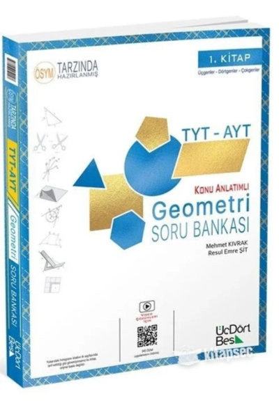 TYT-AYT Geometri Soru Bankası (1. Kitap) 2024 Model Vivo Fotokopi Merkezi