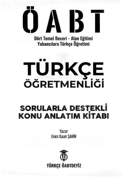 TÜRKÇE ÖĞRETMENLİĞİ SORULARLA DESTEKLİ KONU ANLATIM KİTABI Vivo Fotokopi Merkezi