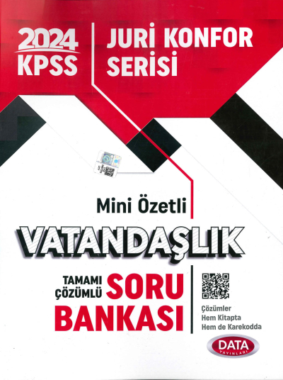 MİNİ ÖZETLİ VATANDAŞLIK TAMAMI ÇÖZÜMLÜ SORU BANKASI JURİ KONFOR SERİSİ
