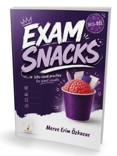 YKS-DİL İngilizce Exam Snacks Merve Erim Özkacar Pelikan Yayınları Vivo Fotokopi Merkezi