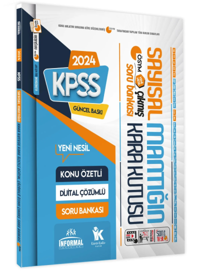 SAYISAL MANTIĞIN KARA KUTUSU ÇIKMIŞ SORU BANKASI Vivo Fotokopi Merkezi