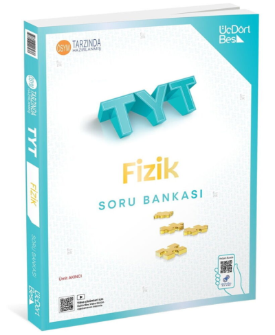 2027 TYT Fizik Soru Bankası Üç Dört Beş Yayınları Vivo Fotokopi Merkezi