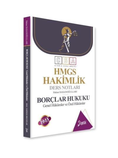 Çıkmış Soru Analizli Borçlar Hukuku Hakimlik Ders Notları Yetki Yayınları Vivo Fotokopi Merkezi