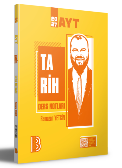 2027 AYT Tarih Ders Notları Ramazan Yetgin Benim Hocam Yayınları Vivo Fotokopi Merkezi