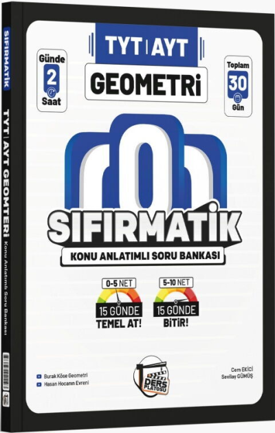TYT AYT Geometri Sıfırmatik Konu Anlatımlı Soru Bankası Ders Platosu Vivo Fotokopi Merkezi