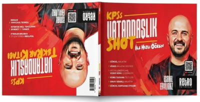 KPSS Vatandaşlık SHOT İlk Öğren Tekrar Kitabı Retro Yayıncılık Vivo Fotokopi Merkezi