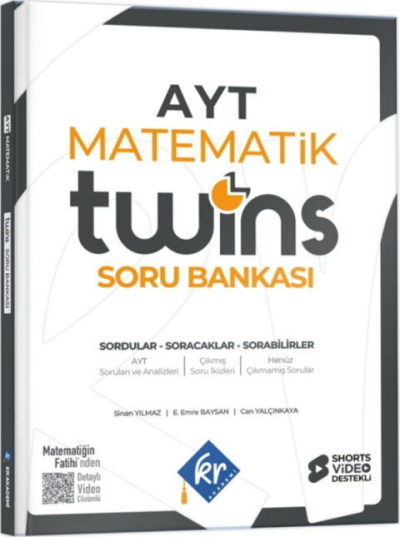 2027 AYT Twins Matematik Soru Bankası KR Akademi Vivo Fotokopi Merkezi