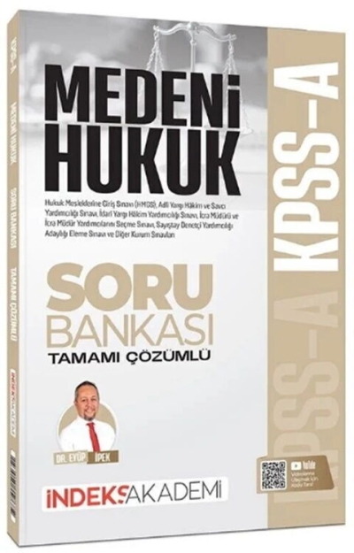KPSS A Grubu Medeni Hukuk Soru Bankası İndeks Akademi