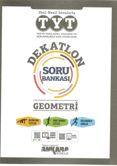 TYT GEOMETİ DEKATLON SORU BANKASI Vivo Fotokopi Merkezi