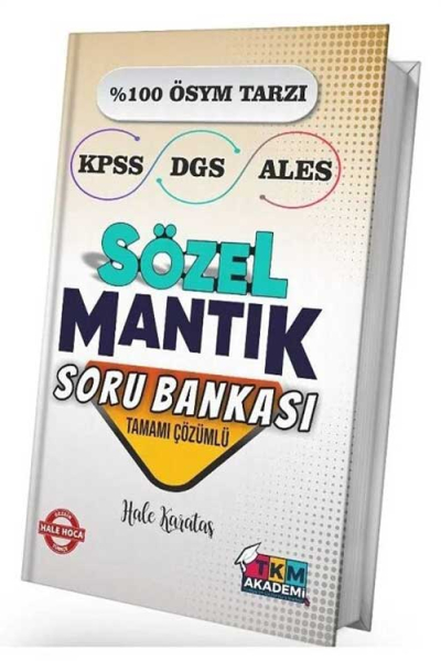 SÖZEL MANTIK SORU BANKASI TAMAMI ÇÖZÜMLÜ HALE KARATAŞ