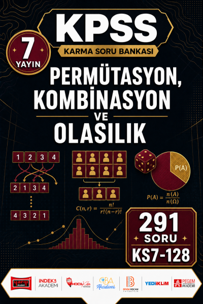 Permütasyon, Kombinasyon ve Olasılık 7 Yayın 291 Soru Vivo Fotokopi Merkezi
