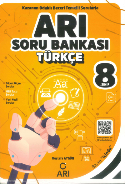 8. Sınıf Türkçe Arı Soru Bankası