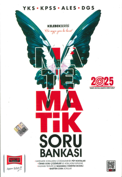 2025 YKS KPSS ALES DGS Kelebek Serisi Matematik Soru Bankası Yargı Yayınları Vivo Fotokopi Merkezi