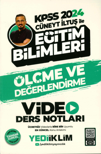 ÖLÇME VE DEĞERLENDİRME VİDEO DERS NOTLARI CÜNEYT İLTUŞ Vivo Fotokopi Merkezi
