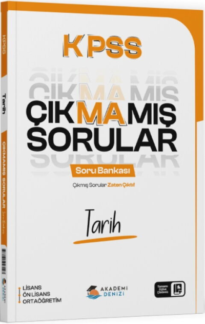 KPSS Tarih Çıkmamış Sorular Soru Bankası Akademi Denizi Vivo Fotokopi Merkezi