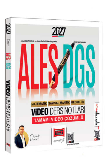 2027 ALES DGS Matematik Sayısal Mantık Geometri Video Ders Notları Yargı Yayınları